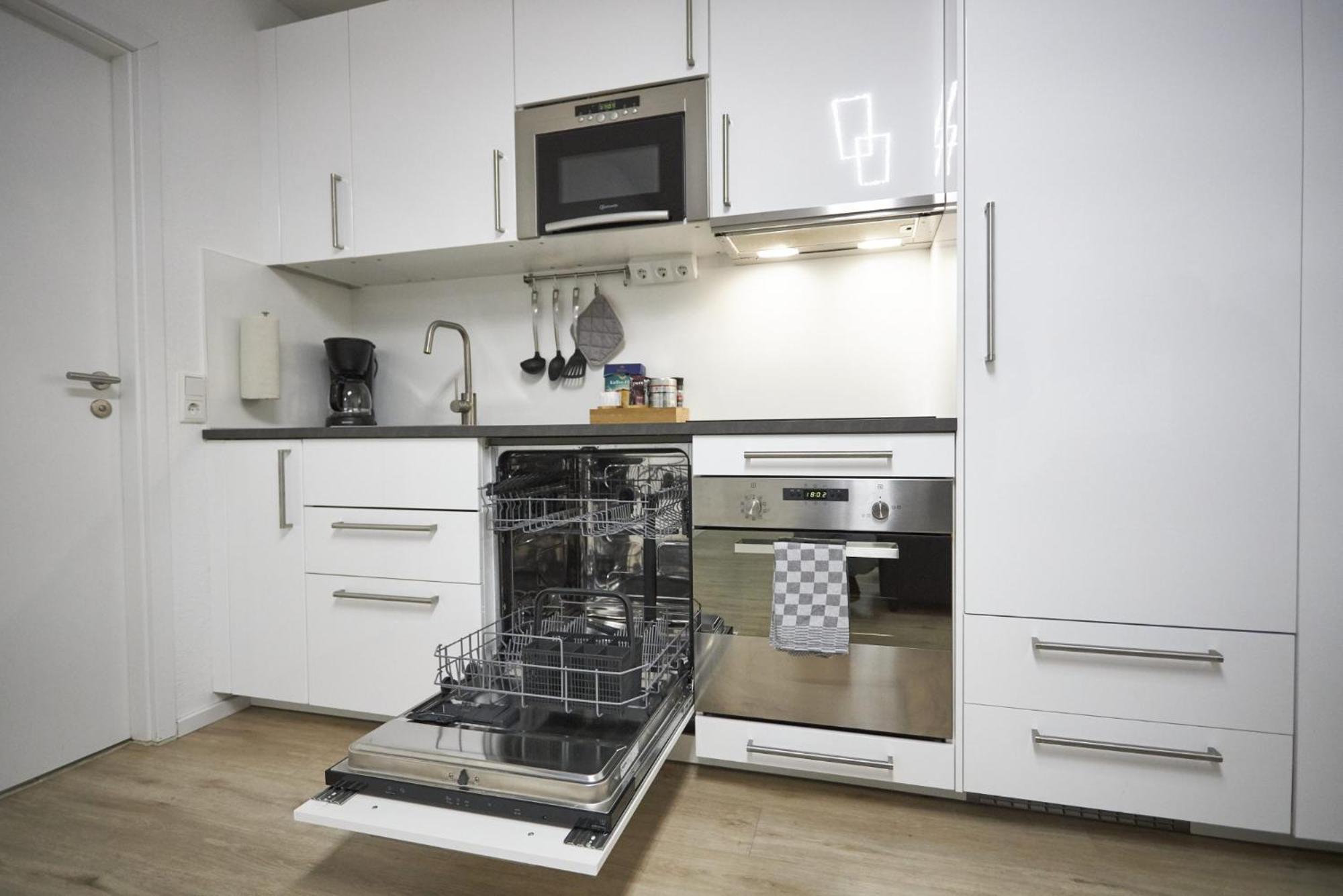 Schaefer Apartments - Residence Green Garden أوفنباخ الغرفة الصورة